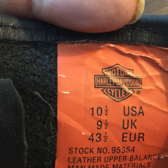 NWT MEN\'S HARLEY DAVIDSON RIDING BIKER BOOTS
